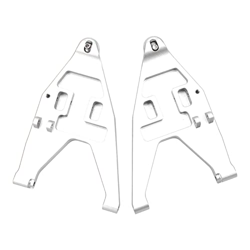 2pcs vordere untere Suspension Arm Pull Stange Link CNC Bearbeitete Aluminiumlegierung Upgrade -Teile für UDR 1/7 RC -Auto Leichtes langlebiger Leistungsverbesserung (Silber) von ZCZDHNA