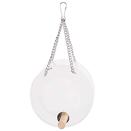 Acrylic Bird Feeder Box | Scatter - Prevention & Water - Design for Outdoors | Hanging Bird Food Box for Garden/Yard/Patio | Transparent with Steel Chain Acrylic Bird Feeder Box | Scatter - Prevention & Water - Design for Outdoors | Hanging Bird Food Box for Garden/Yard/Patio | Transparent with Steel Chain von ZCZDHNA