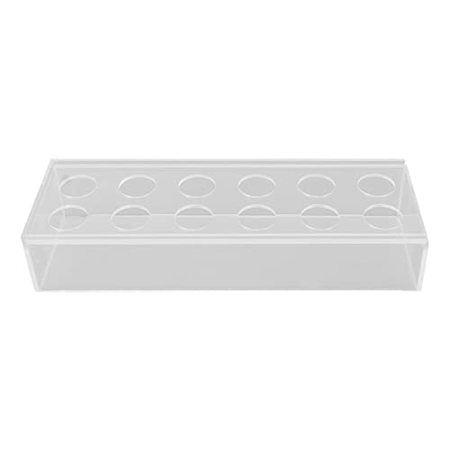 Acrylic Flower Vase with Multi Holes | Elegant Long Rectangle Centerpiece for Wedding/Home/Dining Table Decor | DIY Floral Arrangement Display (30cm) von ZCZDHNA