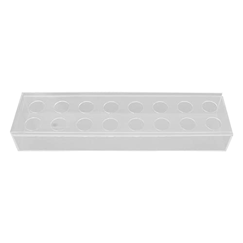 Acrylic Flower Vase with Multi Holes | Elegant Long Rectangle Centerpiece for Wedding/Home/Dining Table Decor | DIY Floral Arrangement Display (40cm) von ZCZDHNA