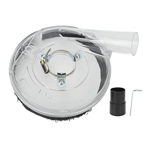 Angle Grinder Particle Guard | 4-5 inch Universal Particle Collector with Transparent Cover | Grinding Particle Protector for Wall/Perimeter/Face | ABS Material, Vacuum Angle Grinder Particle Guard | 4-5 inch Universal Particle Collector with Transparent Cover | Grinding Particle Protector for Wall/Perimeter/Face | ABS Material, Vacuum von ZCZDHNA