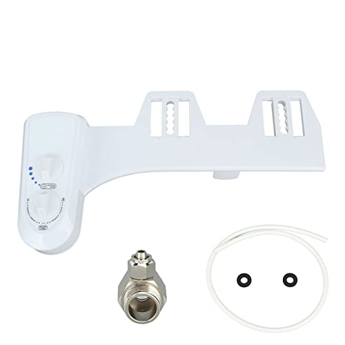Bidet Toilet Attachment | Auto - Care Dual Nozzle with Adjustable Water Pressure | Cold Water Bidet for Feminine Care/Personal Cleansing/Toilet Seat (9/16) von ZCZDHNA