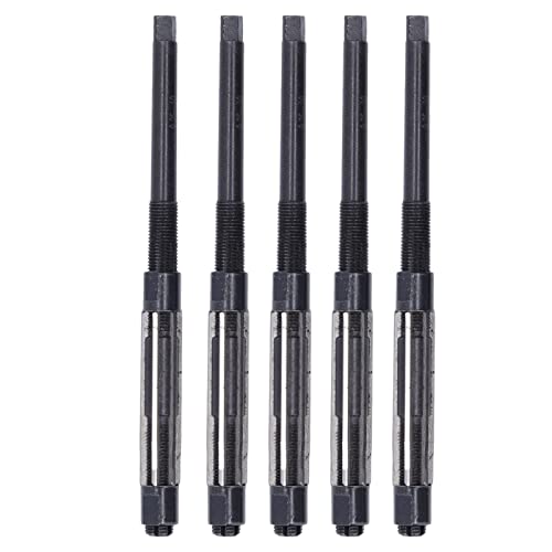 Einstellbarer Hand -Reamer 5PCS Set | 9,25-10 mm 9sicr Stahlmühlenschneider | Manual Reamer -Werkzeug für Stahl/Aluminium/Kupfer | 6 Schneidkomponenten genaues Reiben von ZCZDHNA