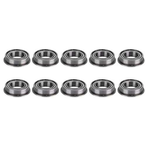 Flange Ball Bearing 10PCS | 8mm ID 14mm OD Double Protected | Low Friction High Speed Bearing for Robots/Transmission Equipment/Healthcare Devices Flange Ball Bearing 10PCS | 8mm ID 14mm OD Double Protected | Low Friction High Speed Bearing for Robots/Transmission Equipment/Healthcare Devices von ZCZDHNA
