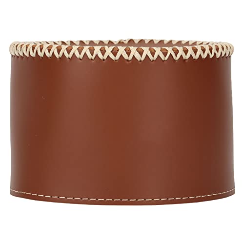 Gas Tank Protective Case - PU Leather Cover for Camping Fuel Cylinder | Shock - Absorbing & - Storage Bag | Outdoor Canister Protector for Camp Stove/Picnic/Hiking (Dark Brown) von ZCZDHNA