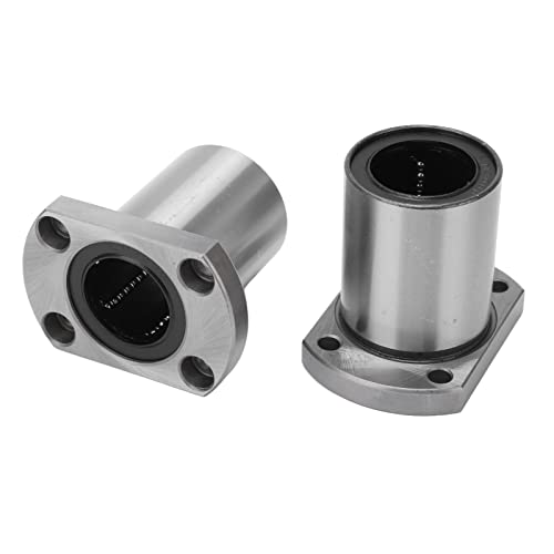 Linear Bearing 2Pcs | 30mm ID Low Friction Smooth Rotation | Bearing Steel Flange for Motor Tools/Healthcare/Packaging Equipment | High Accuracy Replacement Linear Bearing 2Pcs | 30mm ID Low Friction Smooth Rotation | Bearing Steel Flange for Motor Tools/Healthcare/Packaging Equipment | High Accuracy Replacement von ZCZDHNA