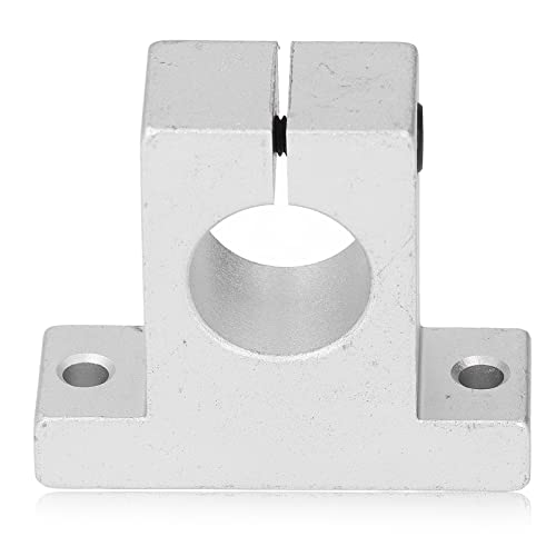 Lineare Schienenstütze SK25 für 25mm Stange | 4pcs Aluminiumlegierunglagerblöcke | Low Friction Guide für CNC / 3D -Drucker/Automatisierung | Hohe Genauigkeit von ZCZDHNA
