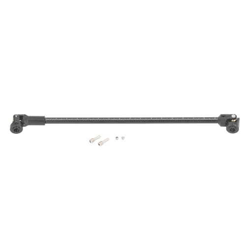RC Antriebswelle Edelstahl Einstellbare Universal gelenk Getriebe welle für 1/10 RC Raupen wagen SCX10 Axial Capra Wraith Gen 7 Gen 8 68mm bis 229mm (Schwarz) von ZCZDHNA