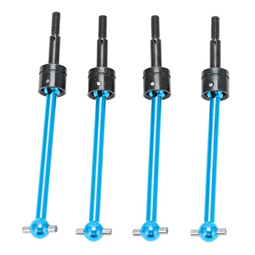 RC CVD -Antriebswelle Set High Performance Universal Aluminium -Legierungs -Upgrade -Teile für TT02B 1/10 RC CAR 4PCS (Blau) von ZCZDHNA