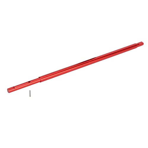 RC Drive Shaft Aluminum Alloy Replacement Central Driveshaft for LaTrax Teton 1/18 Crawler High Performance Durable Metal Upgrade Part 149mm Length (Red) von ZCZDHNA