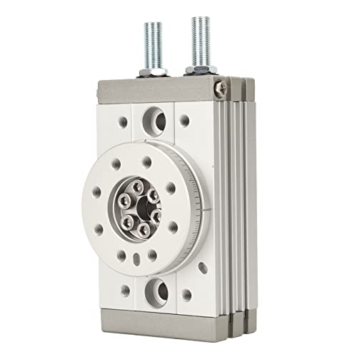 Rotating Pneumatic Actuator | 0-190° Adjustable Aluminum Alloy Cylinder | High Strength Liquid - Protective Design for Automation Equipment/Electronics/Machinery (MSQB-30A) von ZCZDHNA