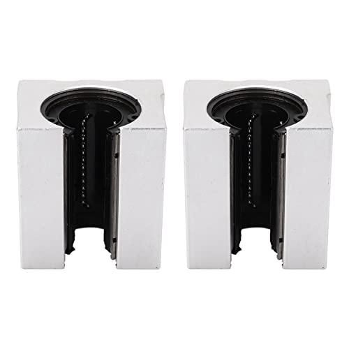 SBR25UU Linear Bearing Block | 2PCS Aluminum Alloy Ball Bearing Slides | Low Noise & Enhanced Abrasion Endurance for CNC Machines/Robotics/Industrial Automation von ZCZDHNA