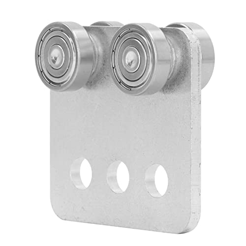 Sliding Door Roller 4 Wheel Trolley Assembly | Heavy Duty High Bearing Rolling Bearing | Replacement for Wardrobe/Closet/Iron Door | Carbon Steel & Stainless Steel von ZCZDHNA