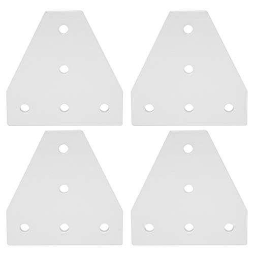 T Shape Joining Plate | 5 - Hole Aluminum Alloy Joint Bracket for 2020 3030 4040 Profiles | Industrial Frame Connector for CNC Router / 3D Printer/Robot Projects (4040T type) von ZCZDHNA