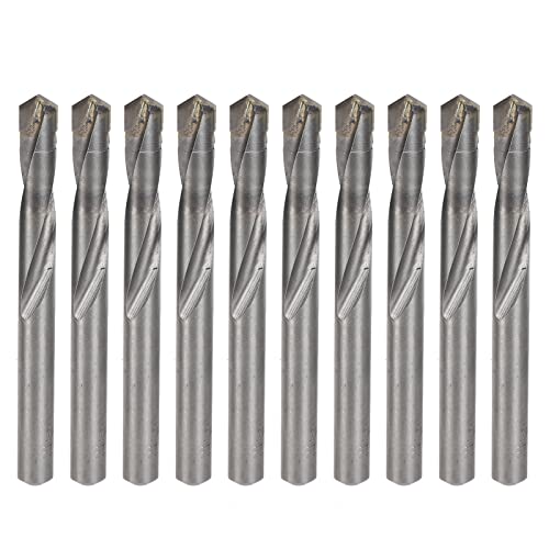 Tungsten Steel Twist Drill Bits 10Pcs | 9mm High Hardness Engraving Milling Cutter for PCB / CNC / Metal | Straight Shank Drill Bit Set with Pointed Tip Tungsten Steel Twist Drill Bits 10Pcs | 9mm High Hardness Engraving Milling Cutter for PCB / CNC / Metal | Straight Shank Drill Bit Set with Pointed Tip von ZCZDHNA