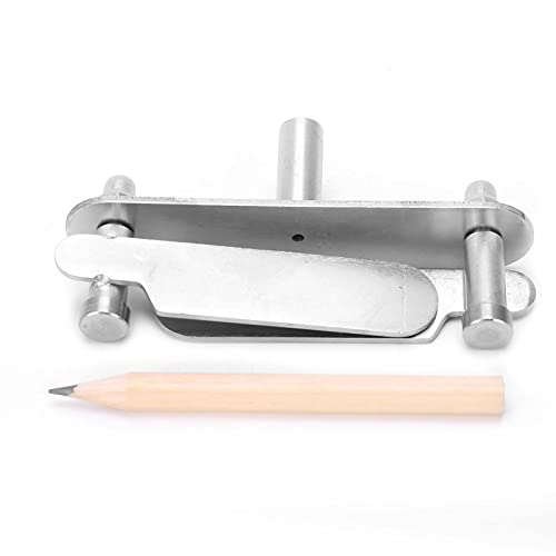 Woodworking Center Finder Tool | 60mm Stainless Steel Scriber for Accurate Marking/Board Edges/Woodworking Projects | HT201934 Model with Pencil Woodworking Center Finder Tool | 60mm Stainless Steel Scriber for Accurate Marking/Board Edges/Woodworking Projects | HT201934 Model with Pencil von ZCZDHNA