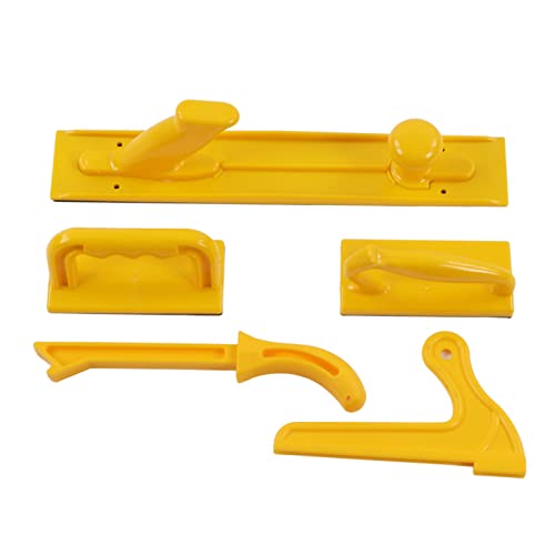 Woodworking Push Block 5Pcs Set | Protective Push Stick for Table Saws/Router Tables/Band Saws | ABS Hand Protection Tools with Angled & Offset Handles Woodworking Push Block 5Pcs Set | Protective Push Stick for Table Saws/Router Tables/Band Saws | ABS Hand Protection Tools with Angled & Offset Handles von ZCZDHNA