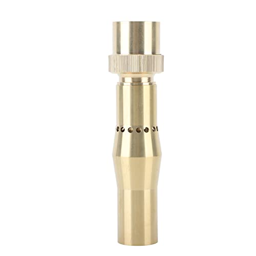 ZCZDHNA Brass Fountain Nozzle | Flower Column Water Sprinkler for Garden Pond/Hotel/Park | 15 Degree Adjustable with Internal Thread | Creates Impressive Visual Effects (G1in) von ZCZDHNA