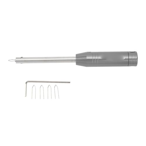 ZCZDHNA Cycle Spoke Cap Wrench | Aluminum Alloy Spoke Nipple Tool for Wheel Repair/Maintenance/Installation | with 5 Accessories & Hanging Hole (Ti Color) von ZCZDHNA