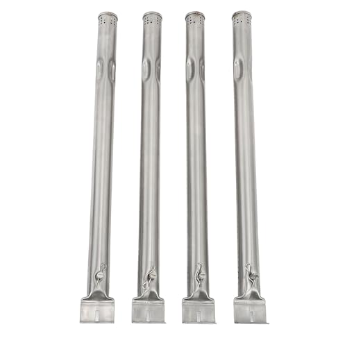 ZCZDHNA Gasgrillbrennerrohr Edelstahl Universal Hochfestigkeit Einstellbarer Grillgrillbrennerrohrersatz für Gasgrills 4pcs von ZCZDHNA