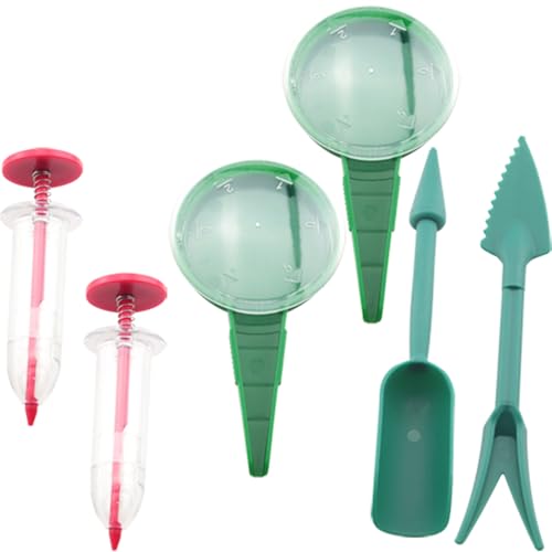 ZCZQC Mini-Samenstreuer, kleines Pflanzgefäß, Hand-Setzling-Trimmer-Set, Sämling-Verteiler, Setzling, tragbare Gartenwerkzeuge, 6 Stück von ZCZQC