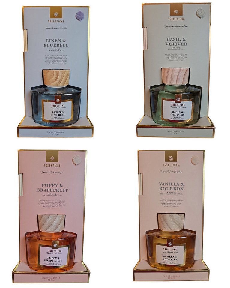 ZD Trading Duftstäbchen Treesticks Diffuser 200 ml, 400 ml von ZD Trading