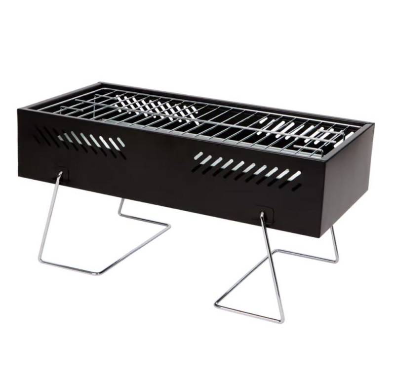 ZD Trading Haushaltshobel BBQ Picknick-Grill Edelstahl Holzkohle Grill Tischgrill Kohlegrill von ZD Trading