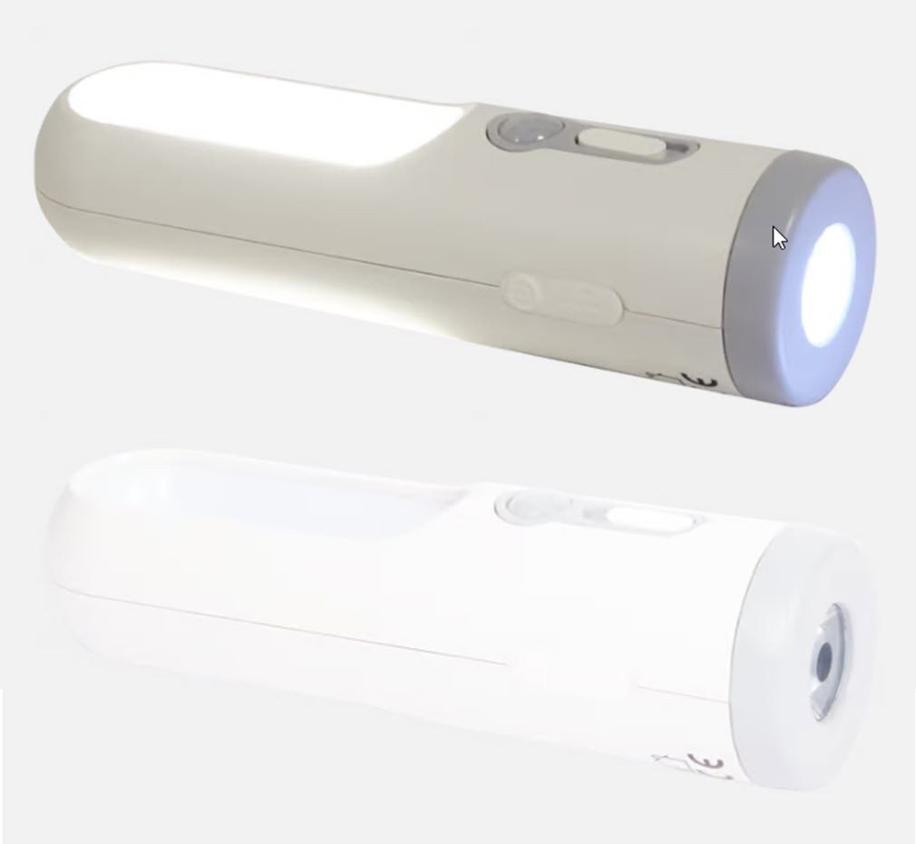ZD Trading LED Nachtlicht Nachtlicht mit Sensor aufladbar 80+100 Lumen von ZD Trading