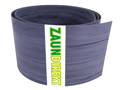 ZD Zaundirekt.de Sichtschutzstreifen HOT Stone HART-PVC Abmessung 2525 x 190mm I von ZD Zaundirekt.de