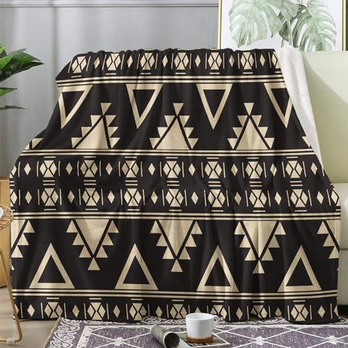 ZDABAOEC Kuscheldecke Flauschig Azteken Decke, Fleecedecke 150x200, Sofadecke & Couchdecke, Weiche Kuschelige Wohndecke Blanket, XL Decken für Sofa Couch von ZDABAOEC