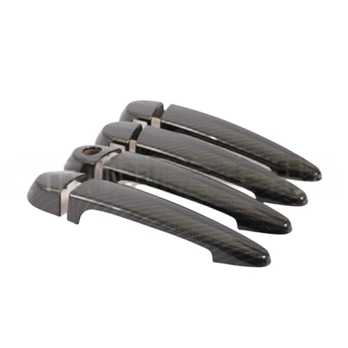 ZDDYUU Auto Türgriffabdeckungen Set für BMW X1 2012, Außentür Griff Moulding Abdeckung Trim mit Türgriff Kratzfeste Außentürgriff Set von ZDDYUU