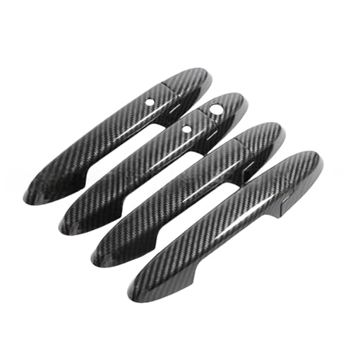 ZDDYUU Auto Türgriffabdeckungen Set für City 2015-2019, Außentür Griff Moulding Abdeckung Trim mit Türgriff Kratzfeste Außentürgriff Set, smart Handle-Carbon Fiber von ZDDYUU