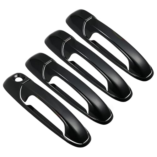 ZDDYUU Auto Türgriffabdeckungen Set für Dodge RAM 2002-2008, Außentür Griff Moulding Abdeckung Trim mit Türgriff Kratzfeste Außentürgriff Set,Bright Black ZDDYUU Auto Türgriffabdeckungen Set für Dodge RAM 2002-2008, Außentür Griff Moulding Abdeckung Trim mit Türgriff Kratzfeste Außentürgriff Set,Bright Black von ZDDYUU