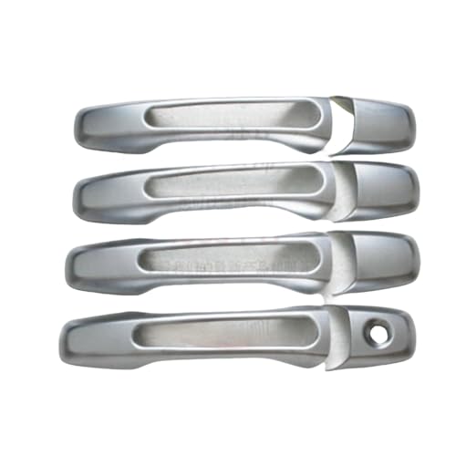 ZDDYUU Auto Türgriffabdeckungen Set für Ford Explorer 2011-2019, Außentür Griff Moulding Abdeckung Trim mit Türgriff Kratzfeste Außentürgriff Set, Matte Silver ZDDYUU Auto Türgriffabdeckungen Set für Ford Explorer 2011-2019, Außentür Griff Moulding Abdeckung Trim mit Türgriff Kratzfeste Außentürgriff Set, Matte Silver von ZDDYUU