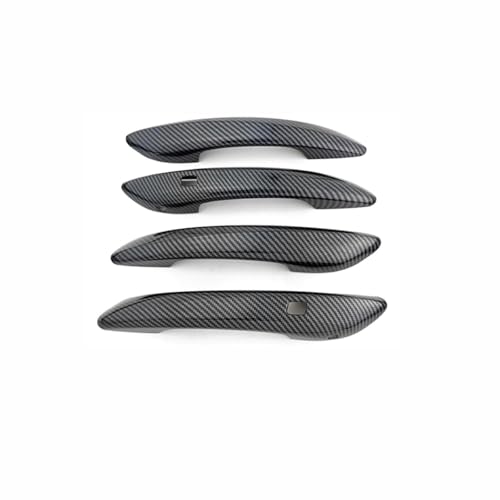 ZDDYUU Auto Türgriffabdeckungen Set für Hyundai Elantra 2024, Außentür Griff Moulding Abdeckung Trim mit Türgriff Kratzfeste Außentürgriff Set,Carbon Fiber von ZDDYUU