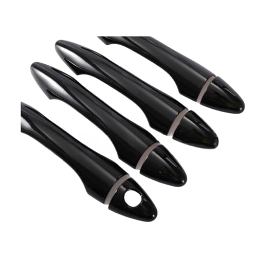 ZDDYUU Auto Türgriffabdeckungen Set für Hyundai IX35 2010-2016, Außentür Griff Moulding Abdeckung Trim mit Türgriff Kratzfeste Außentürgriff Set von ZDDYUU