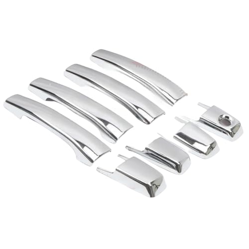 ZDDYUU Auto Türgriffabdeckungen Set für Mitsubishi Pajero 2019, Außentür Griff Moulding Abdeckung Trim mit Türgriff Kratzfeste Außentürgriff Set,Handles-Electroplating von ZDDYUU