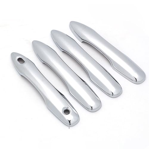 ZDDYUU Auto Türgriffabdeckungen Set für Toyota Asia Lion 2021, Außentür Griff Moulding Abdeckung Trim mit Türgriff Kratzfeste Außentürgriff Set,Single-Hole smart Handle- Bright Electroplating von ZDDYUU