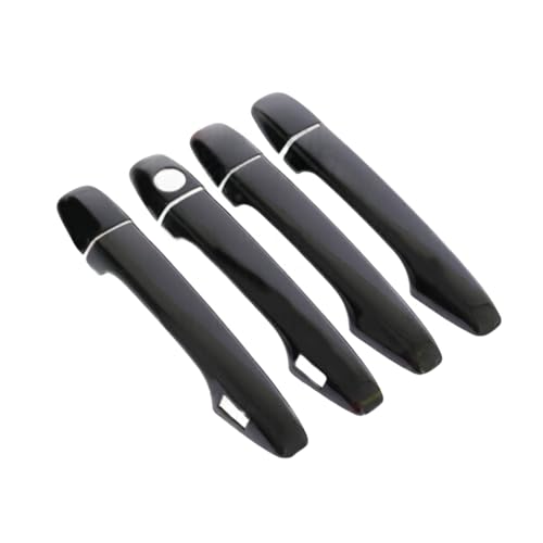 ZDDYUU Auto Türgriffabdeckungen Set für Toyota Reiz Sienna 2011-2020, Außentür Griff Moulding Abdeckung Trim mit Türgriff Kratzfeste Außentürgriff Set, smart Handles-Carbon Fiber von ZDDYUU