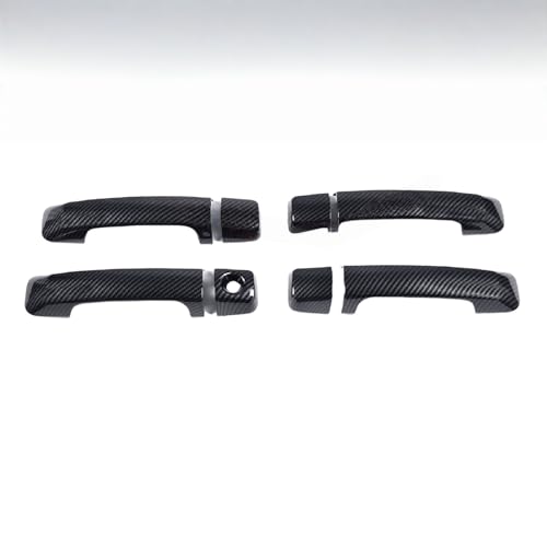 ZDDYUU Auto Türgriffabdeckungen Set für Toyota Tundra 2007-2021, Außentür Griff Moulding Abdeckung Trim mit Türgriff Kratzfeste Außentürgriff Set,Single-Hole Handle Set 8 Pieces- Carbon Fiber ZDDYUU Auto Türgriffabdeckungen Set für Toyota Tundra 2007-2021, Außentür Griff Moulding Abdeckung Trim mit Türgriff Kratzfeste Außentürgriff Set,Single-Hole Handle Set 8 Pieces- Carbon Fiber von ZDDYUU