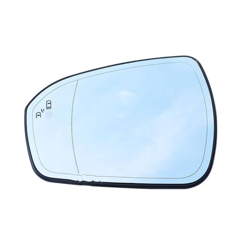 ZDDYUU Seitenspiegelglas für Ford New Mondeo 2013-2020 Heated with Blind Spot, Türspiegelglas Links Rechts Seite Spiegel Glas Rückspiegel Objektiv Auto Rückspiegelglas,Left von ZDDYUU