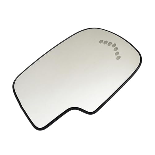 ZDDYUU Seitenspiegelglas für GMC Sierra 2500 2003-2007 Heated, Türspiegelglas Links Rechts Seite Spiegel Glas Rückspiegel Objektiv Auto Rückspiegelglas,Right von ZDDYUU
