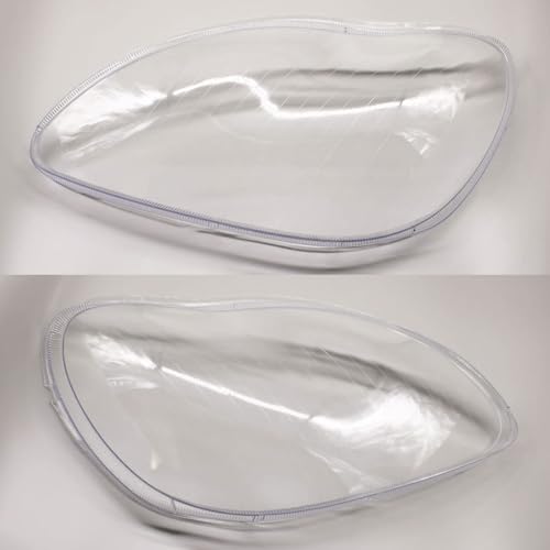 ZDDYUU Transparente Auto Front Scheinwerfer für Mercedes-Benz S-Klasse W220 1998-2005, Abdeckung Scheinwerfer Shell Transparent Lampenschirm Headlight Lampshade ZDDYUU Transparente Auto Front Scheinwerfer für Mercedes-Benz S-Klasse W220 1998-2005, Abdeckung Scheinwerfer Shell Transparent Lampenschirm Headlight Lampshade von ZDDYUU