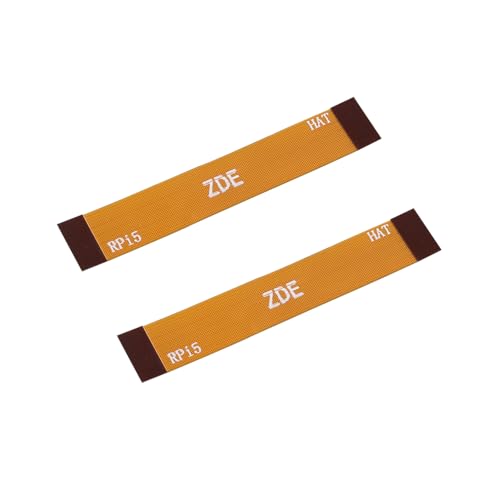 ZDE 2 Stück 50mm FPC FFC Flexibles Flachbandkabel 16Pin 0.5mm Pitch Flexibles Flachkabel Kompatibel mit Raspberry Pi 5 PCIe zu M.2 Key M NVMe SSD Adapter PCIe Peripheriekarte ZDE 2 Stück 50mm FPC FFC Flexibles Flachbandkabel 16Pin 0.5mm Pitch Flexibles Flachkabel Kompatibel mit Raspberry Pi 5 PCIe zu M.2 Key M NVMe SSD Adapter PCIe Peripheriekarte von ZDE