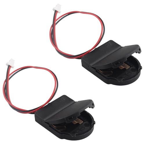 ZDE 2 Stück RTC-Batteriegehäuse Batteriestromanschluss Echtzeituhrhalter Kompatibel mit Raspberry Pi 5 von ZDE
