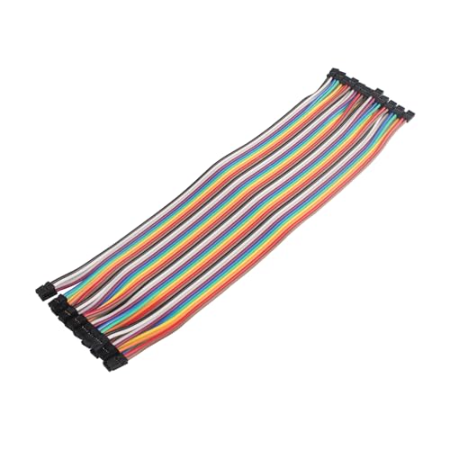 ZDE 40 Stück 20cm Jumper Wire Kabel Breadboard Flachbandkabel Buchse auf Buchse 2,0 mm bis 2,0 mm Abstand Dupont Kabel Kompatibel mit Arduino und Raspberry Pi Breadboard ZDE 40 Stück 20cm Jumper Wire Kabel Breadboard Flachbandkabel Buchse auf Buchse 2,0 mm bis 2,0 mm Abstand Dupont Kabel Kompatibel mit Arduino und Raspberry Pi Breadboard von ZDE