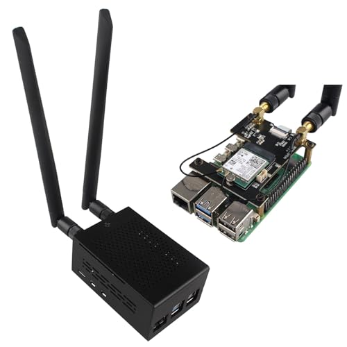 ZDE ZP590A PCIe to WiFi7 6 6E 5 HAT Expansion Board WiFi 7 Adapter with Aluminum Case ZC501 PCIe Peripheral Board for Raspberry Pi 5 2GB 4GB 8GB 16GB ZDE ZP590A PCIe to WiFi7 6 6E 5 HAT Expansion Board WiFi 7 Adapter with Aluminum Case ZC501 PCIe Peripheral Board for Raspberry Pi 5 2GB 4GB 8GB 16GB von ZDE