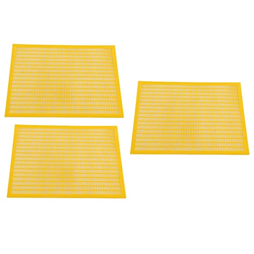 3pcs Kunststoffbiene Ausschließen Grid Net Tool Beekee Getrennte Bienenplatine Gelbe 3pcs Kunststoffbiene Ausschließen Gitter Net Tool Beekee von ZDETGU