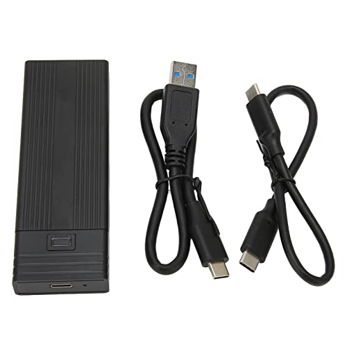 Hoch Kompatible USB -C -SSD -Gehäuse mit Effizient (Black) von ZDETGU