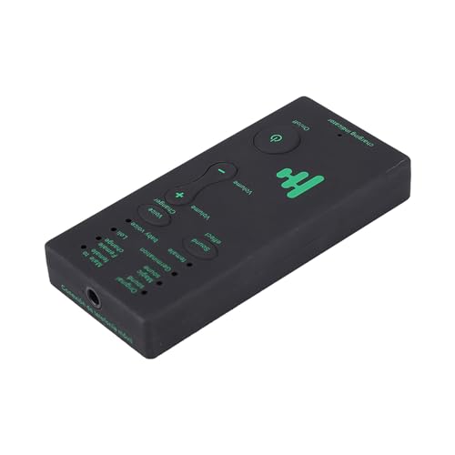 Sprachwechsler -Soundkarte, Sprachwechslergerät mit 4 Soundeffekten und 4 Sprachänderungen für Live -Sendung, Chatten über WeChat und Gaming, Plug and Play Card von ZDETGU